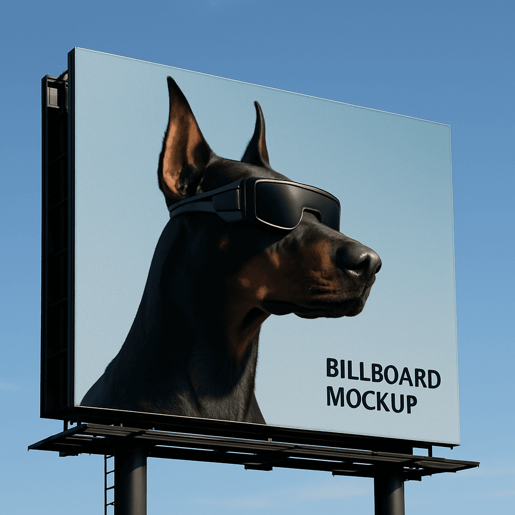 Meta LOVE — the meta dog by lisa (billboard)
