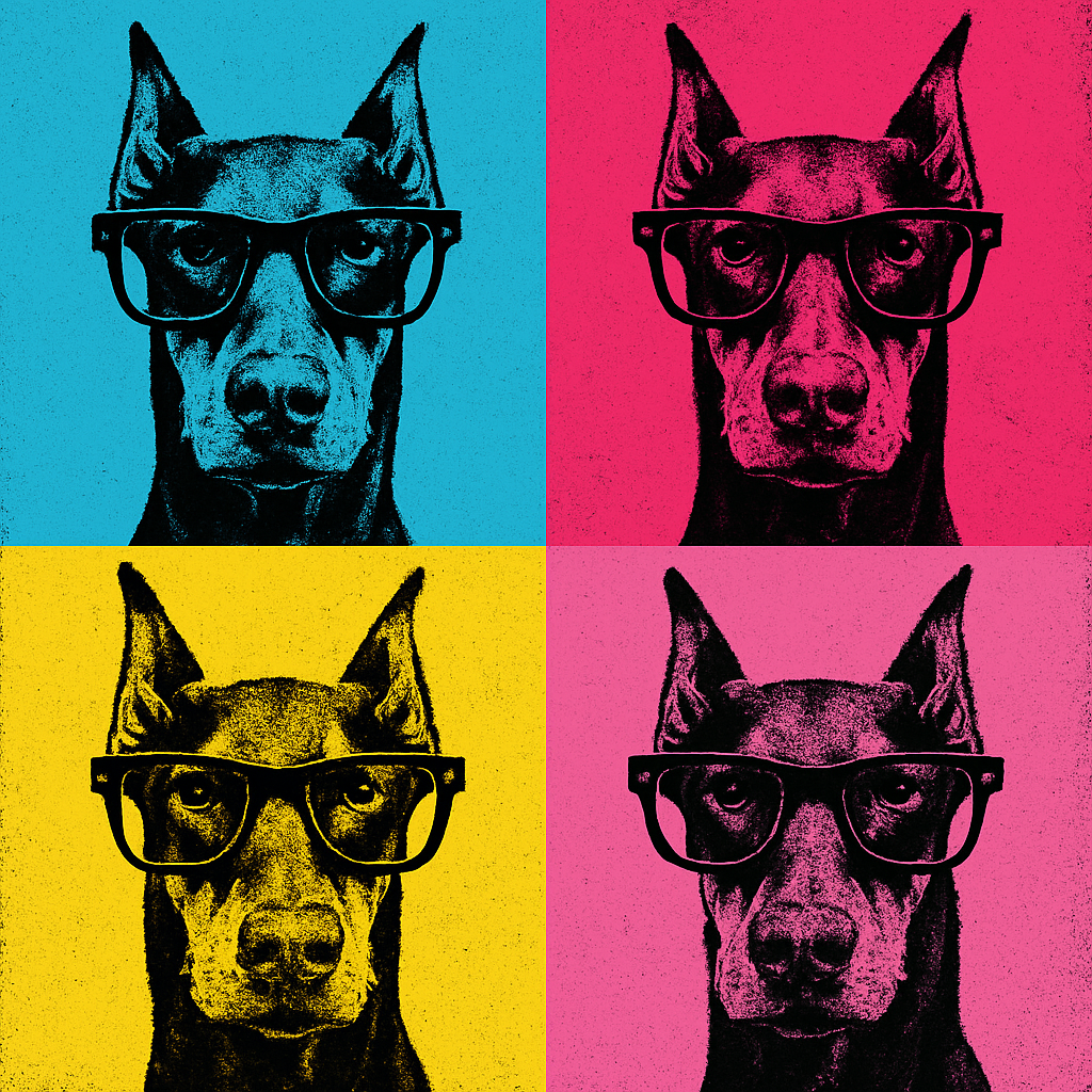 LOVE the meta dog — Pop Art