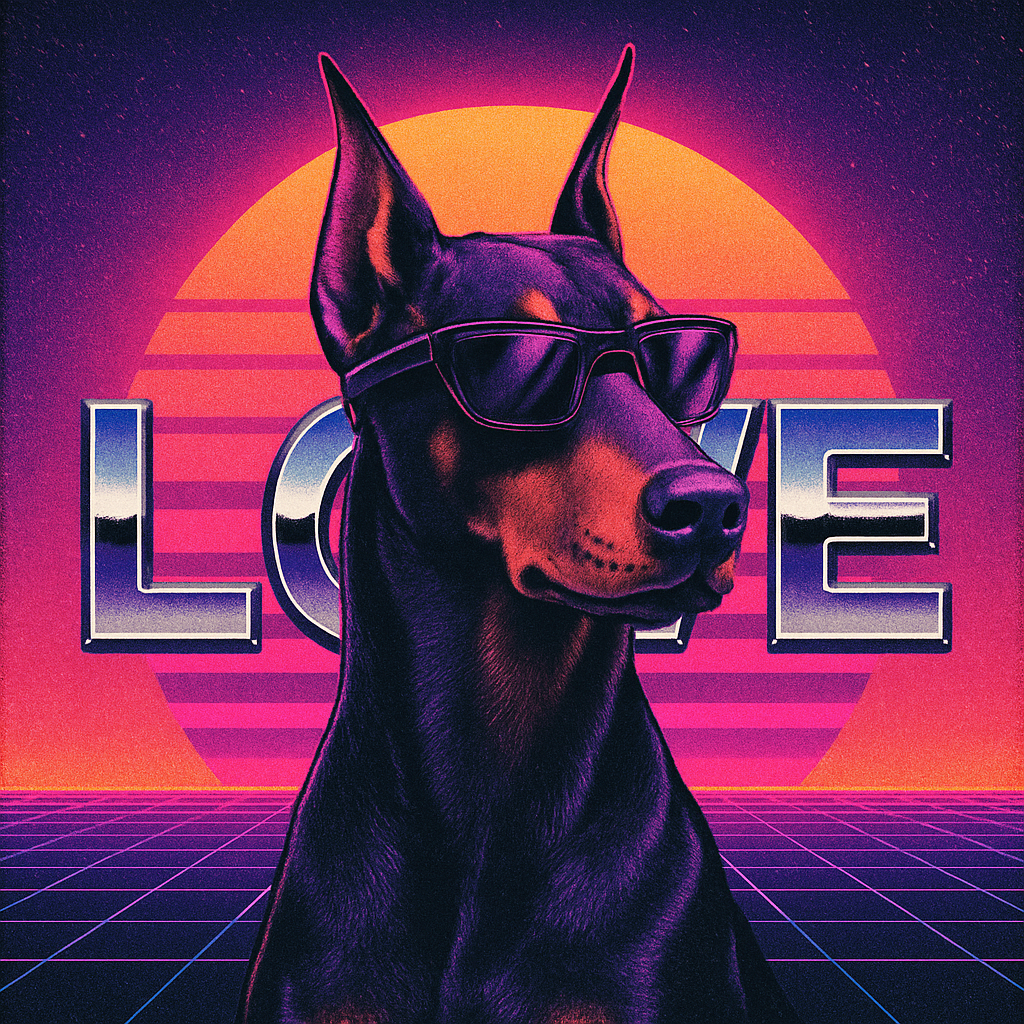 LOVE the meta dog — Synthwave